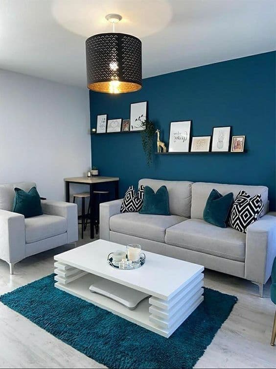 Référence teinte Bleu turquoise