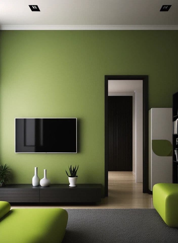 Référence teinte Vert olive